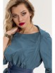 Нарядное платье артикул: 1089 серо-голубой от Anastasia - вид 3