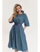 Нарядное платье артикул: 1089 серо-голубой от Anastasia - вид 1