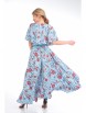 Платье артикул: 892 голубой+голубой пояс от Anastasia - вид 7