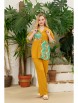 Брючный костюм артикул: 1215 горчица от Anastasia - вид 5