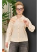 Блузка артикул: 1204 пудра от Anastasia - вид 3