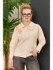 Блузка артикул: 1204 пудра от Anastasia - вид 5