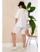 Костюм с шортами артикул: 1220 белый от Anastasia - вид 2