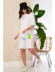 Костюм с шортами артикул: 1220 белый от Anastasia - вид 1
