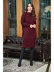Платье артикул: 726.2 бордовый от Anastasia - вид 1