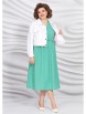 Плательный костюм артикул: 5417-4 бирюза от Mira Fashion - вид 1