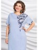 Платье артикул: 5424 голубой от Mira Fashion - вид 3