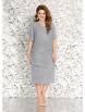 Нарядное платье артикул: 4710-4-серебро от Mira Fashion - вид 1