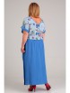 Платье артикул: 6533-синий+полоска от Таир-Гранд - вид 2