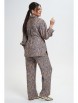Брючный костюм артикул: 2304 каменно-серый от AlaniCollection - вид 2