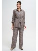 Брючный костюм артикул: 2304 каменно-серый от AlaniCollection - вид 7