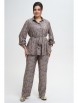 Брючный костюм артикул: 2304 каменно-серый от AlaniCollection - вид 8