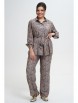 Брючный костюм артикул: 2304 каменно-серый от AlaniCollection - вид 1