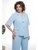 Брючный костюм артикул: 2317 голубой от AlaniCollection - вид 5
