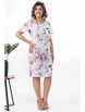 Нарядное платье артикул: 2352 молоко+цветы от AlaniCollection - вид 4
