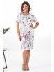 Нарядное платье артикул: 2352 молоко+цветы от AlaniCollection - вид 8