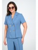 Брючный костюм артикул: 2344 синий от AlaniCollection - вид 4