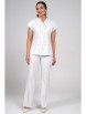 Брючный костюм артикул: 2362 белый от AlaniCollection - вид 12