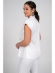 Брючный костюм артикул: 2362 белый от AlaniCollection - вид 4