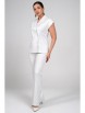 Брючный костюм артикул: 2362 белый от AlaniCollection - вид 11