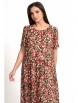 Плательный костюм артикул: 2368 желтый+цветы от AlaniCollection - вид 6