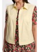 Плательный костюм артикул: 2368 желтый+цветы от AlaniCollection - вид 7