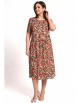 Плательный костюм артикул: 2368 желтый+цветы от AlaniCollection - вид 8
