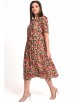 Плательный костюм артикул: 2368 желтый+цветы от AlaniCollection - вид 10