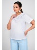 Брючный костюм артикул: 2360 голубой от AlaniCollection - вид 5