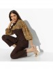 Брючный костюм артикул: Подчеркни главное (safari brown, 2 в 1) от CHARUTTI - вид 6