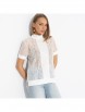 Блузка артикул: Фирменное приветствие (white) от CHARUTTI - вид 4
