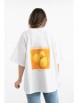 Майка,футболка артикул: 1227-3 оранжевый от Mirolia - вид 4