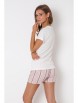 Пижама артикул: SARAH SS22 Пижама женская с шортами от Aruelle - вид 2