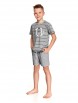 Пижама,ночная рубашка артикул: 2522/2523 SS21 KAROLEK Пижама для мальчиков с шортами от Taro - вид 1