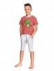 Пижама,ночная рубашка артикул: 2215/2216 SS21 ALAN Пижама для мальчиков с шортами от Taro - вид 1
