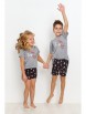 Пижама, ночная рубашка артикул: 2894/2895/2896 RELAX Пижама для девочек с шортами от Taro - вид 3