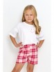 Пижама, ночная рубашка артикул: 2910/2911/2914 SOPHIE Пижама для девочек с шортами от Taro - вид 1