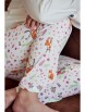 Пижама, ночная рубашка артикул: 3032/3033 AW23/24 NELL Пижама для девочек со штанами от Taro - вид 3