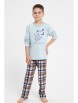 Пижама, ночная рубашка артикул: 3084/3085/3089 AW23/24 PARKER Пижама для мальчиков со штанами от Taro - вид 1