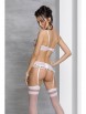 Комплекты белья артикул: Lovelia set White от Passion lingerie - вид 2