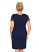 Сорочка артикул: Mariza plus nightdress Dark Blue от Donna - вид 2