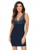 Сорочка артикул: Melania II nightdress Dark Blue от Donna - вид 3