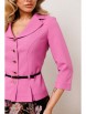Юбочный костюм артикул: 2136 розовый от Мода-Юрс - вид 2