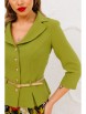 Юбочный костюм артикул: 2136 зеленый от Мода-Юрс - вид 5