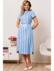 Платье артикул: 2757 голубая полоска от Мода-Юрс - вид 6