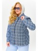 Брючный костюм артикул: М194/1 голубой от OVERYOU - вид 4