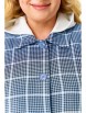 Брючный костюм артикул: М194/1 голубой от OVERYOU - вид 5