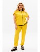 Брючный костюм артикул: 1372 желтый от Мишель Шик - вид 1