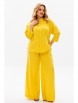 Брючный костюм артикул: 1373 желтый от Мишель Шик - вид 1