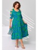 Платье артикул: 2687 зелено-васильковый от Асолия - вид 5